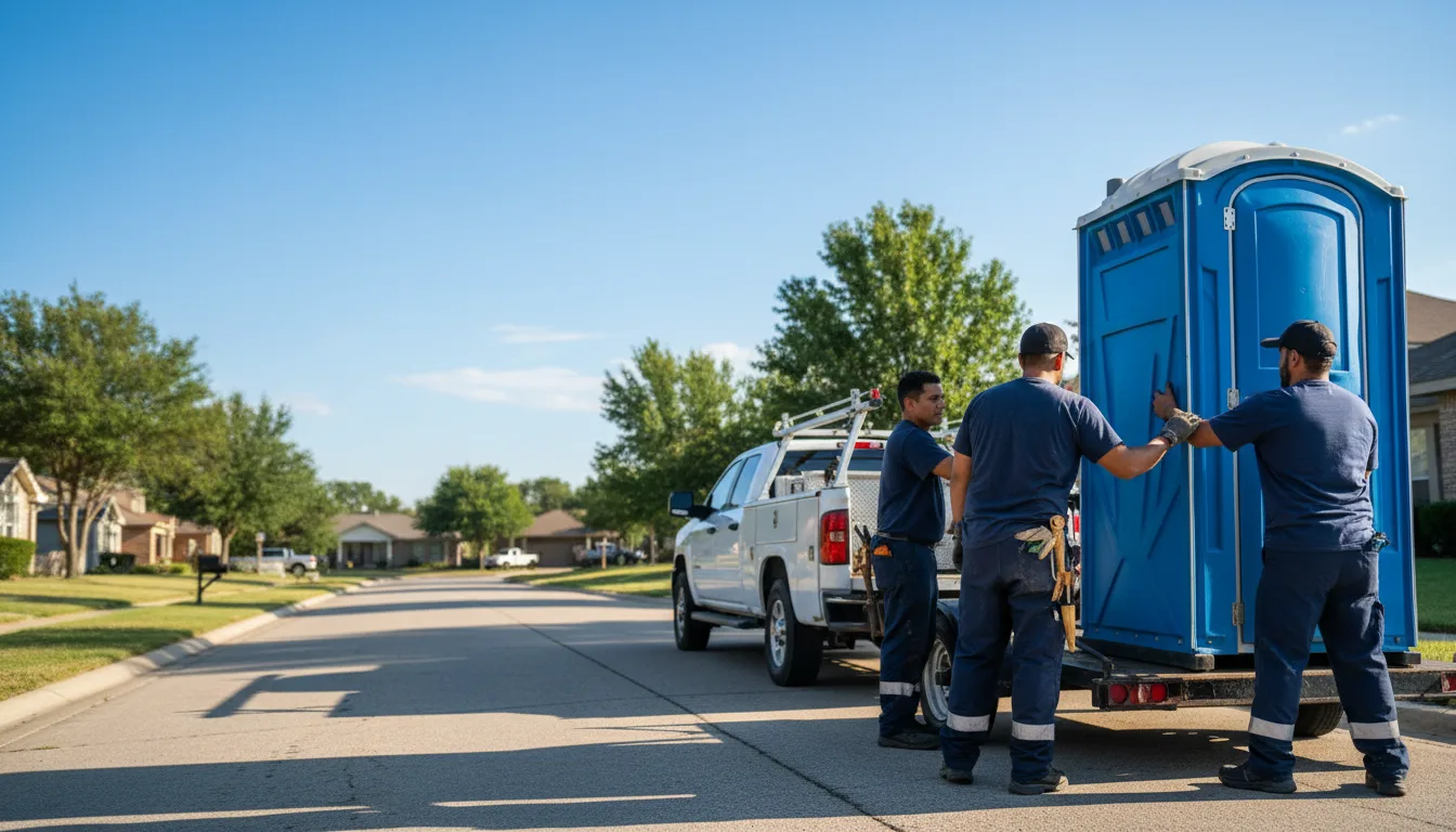 Portable Toilet Rental in Ewing, IL near me